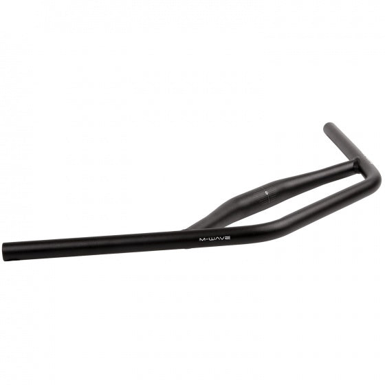Load image into Gallery viewer, M-Wave Trekking-stuur met dubbele buis 660 mm zwart