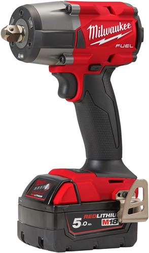 Afbeelding laden in galerijviewer, Milwaukee m18 fmtiw2p12-502x | 1 2 | fuel | accu slagmoersleutel | 18v | 5,0ah red li-ion - 4933478453