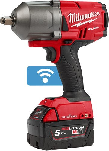 ギャラリービューアに画像をロードする, Milwaukee m18 onefhiw12-502x 1 2 fuel accu slagmoersleutel (2x 5.0ah accu) - 4933459727