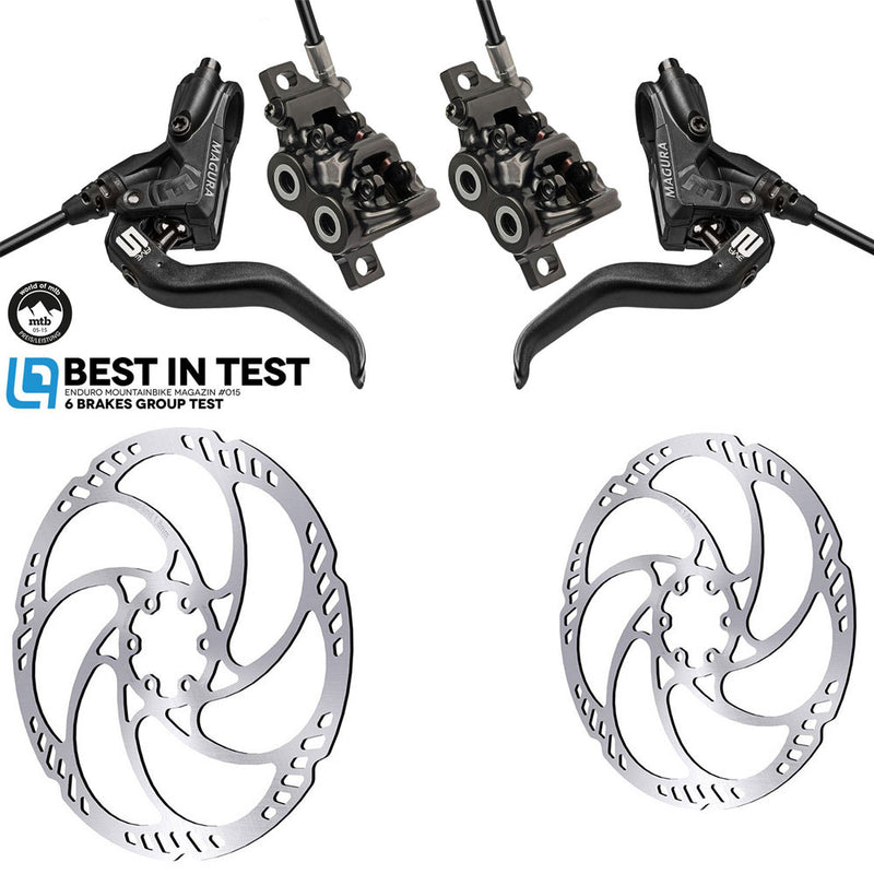 Load image into Gallery viewer, Magura mt5 disc brake set + storm hc