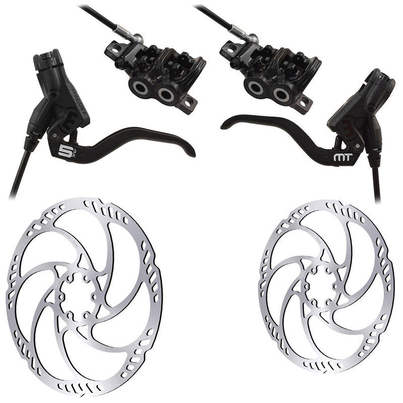 Load image into Gallery viewer, Magura mt5 disc brake set + storm hc