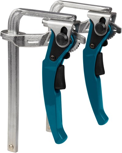 Load image into Gallery viewer, Makita accessoires geleiderail klemset - 199826-6