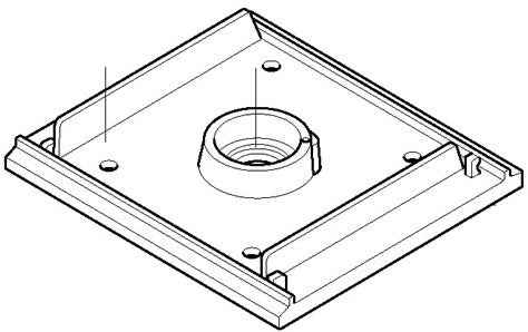 Chargez l'image dans la visionneuse de la galerie, Makita accessoires 151232-3 | schuurzoolset | makita bo4510 + bo4540 | basisplaat + viltzool - 151232-3