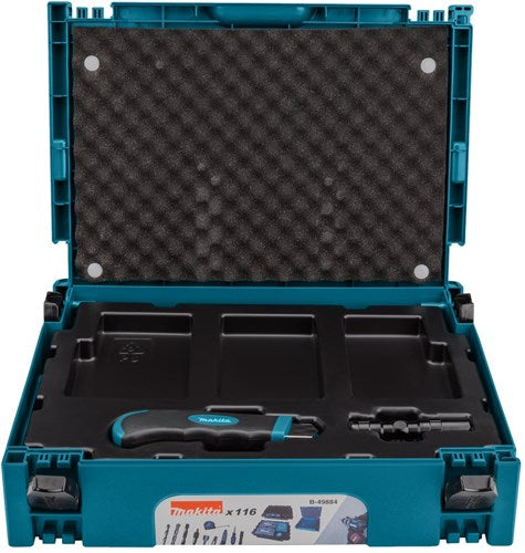 Afbeelding laden in galerijviewer, Makita accessoires b-49884 boor- schroefbitset | 116-delig | in mbox1 - b-49884