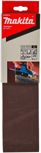 Load image into Gallery viewer, Makita accessoires d-67212 | schuurband | red k240 | 76x610 | 3 stuks - d-67212