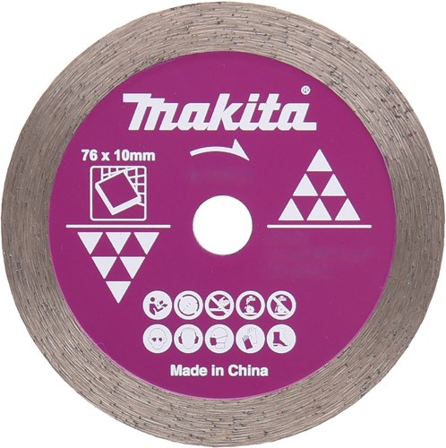 Load image into Gallery viewer, Makita accessoires diamantschijf 76x10x1,4mm - d-77263