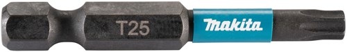 Load image into Gallery viewer, Makita accessoires e-12435 slagschroefbit | t25x50mm | x impact black | 10 stuks - e-12435
