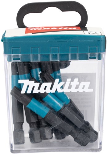Load image into Gallery viewer, Makita accessoires e-12675 slagschroefbit | t30x50mm | x impact black | 10 stuks - e-12675