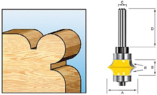 Load image into Gallery viewer, Makita accessoires kraal prof.fr+l. hm 28,6mm s8 - d-11710