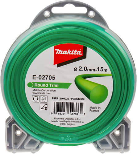 Afbeelding laden in galerijviewer, Makita accessoires makita e-02705 maaidraad rond nylon 15m