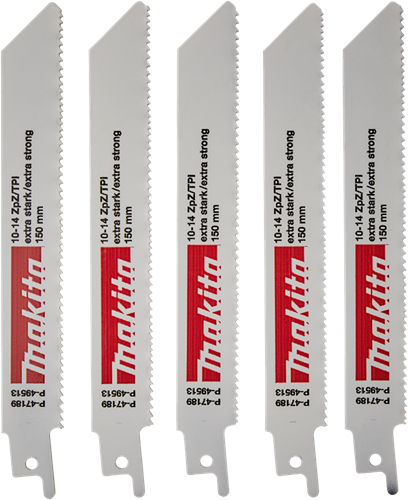 Afbeelding laden in galerijviewer, Makita accessoires reciprozaagblad hout staal 150mm - p-49513 - p-49513