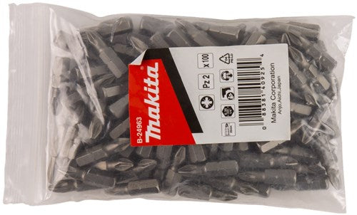 Afbeelding laden in galerijviewer, Makita accessoires schroefbit pz2x25mm navul 100s - b-24963 - b-24963