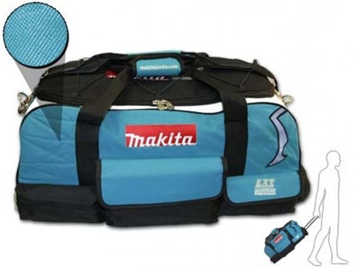 Load image into Gallery viewer, Makita accessoires stevige cordura + werktas met wielen voor o.a lxt en dlx - 831279-0 - 831279-0