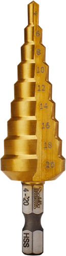 Load image into Gallery viewer, Makita accessoires trappenboor 9 traps 4-20mm - d-40129 - d-40129