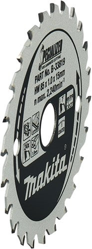 Load image into Gallery viewer, Makita accessoires cirkelzaagblad laminaat | specialized 85x15x1,0 24t 7g - b-33819 b-33819