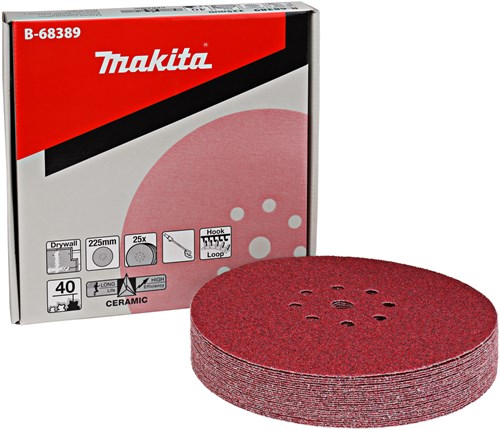 Load image into Gallery viewer, Makita accessoires schuurschijf k40x225mm - b-68389 - b-68389