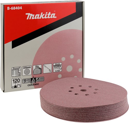 Load image into Gallery viewer, Makita accessoires schuurschijf k120 225mm - b-68404 - b-68404