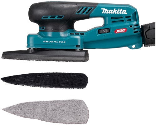 Load image into Gallery viewer, Makita bo006cgz xgt 40 v max 100x150 mm handpalm deltaschuurmachine | zonder accu's en lader - bo006cgz
