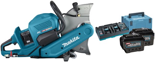Load image into Gallery viewer, Makita ce001gl204 | xgt 2x40v max doorslijper | 355 mm | 8,0 ah (2 st) | duo snellader | in doos mbox ce001gl204