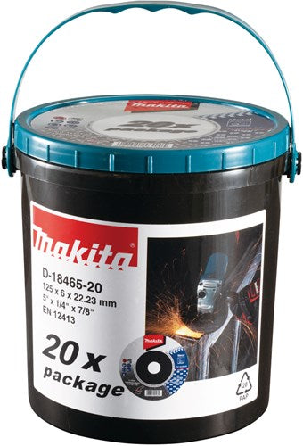 Load image into Gallery viewer, Makita accessoires afbraamsschijf staal - d-18465-20 d-18465-20