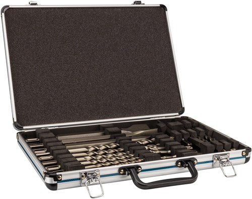 Load image into Gallery viewer, Makita accessoires d-42444 17 delige sds-plus boren en beitel set in koffer d-19180 - d-42444