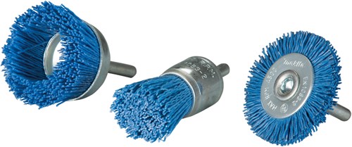 Afbeelding laden in galerijviewer, Makita accessoires borstelset nylon 3dlg - d-70758 d-70758