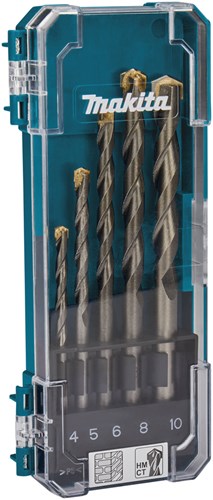 Afbeelding laden in galerijviewer, Makita accessoires makita set metselboren 5 stuks 4 - 10 mm - d-72877