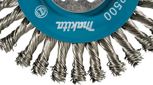 Load image into Gallery viewer, Makita accessoires rondborstel 115mm x-lock rvs - d-73368 d-73368