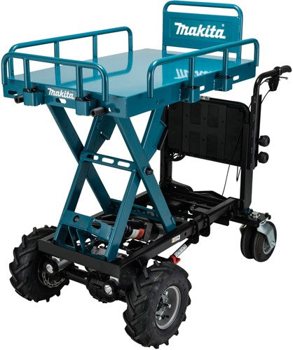Load image into Gallery viewer, Makita dcu601z lxt 2x18 v accu transporter met schaarlift | zonder accu en lader | in krat - dcu601z