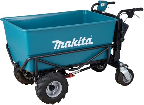 Load image into Gallery viewer, Makita dcu605z accu kruiwagen met laadbak | body | 2x 18v | zonder accu's laders