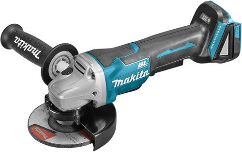 Load image into Gallery viewer, Makita dga508zj 18v haakse slijper 125mm, mbox, met veiligheidsschakelaar | zonder accu's en lader - dga508zj
