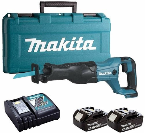 Load image into Gallery viewer, Makita djr186rte 18v accu reciprozaag | 5,0 ah accu (2 st), snellader, koffer