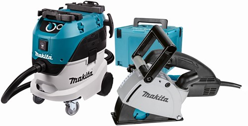 Load image into Gallery viewer, Makita dk0093j | sg1251 sleuvenfrees + vc4210l stofzuiger - dk0093j
