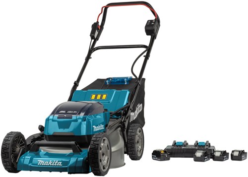 Load image into Gallery viewer, Makita dlm530pt4 | lxt 2x18 v | accu grasmaaier | 53 cm | set