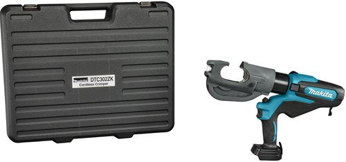 Load image into Gallery viewer, Makita dtc302zk kabelkrimptang | 18 v | 120 kn | 42 mm | zonder accu's en lader | in koffer - dtc302zk