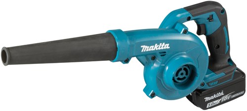Afbeelding laden in galerijviewer, Makita dub185rt | 18 v accu blazer 5,0 ah accu (1 st), snellader, in doos