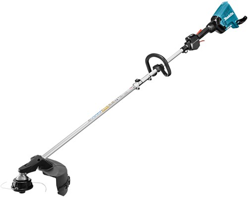 Load image into Gallery viewer, Makita dux60zm4 2x18 v combisysteem inclusief bosmaaier opzetstuk | zonder accu's en lader - dux60zm4