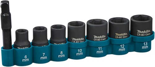 Load image into Gallery viewer, Makita accessoires krachtdoppenset 8-delig - e-12289 - e-12289