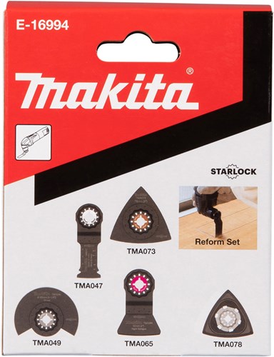 Load image into Gallery viewer, Makita accessoires renovatieset multitool 5-delig - e-16994