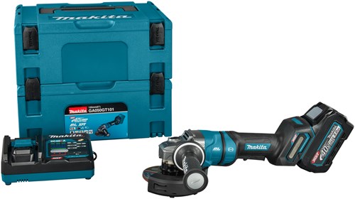 Load image into Gallery viewer, Makita ga050gt101 | accu haakse slijper | 125mm | 40v max | set | 5.0ah li-ion | mbox