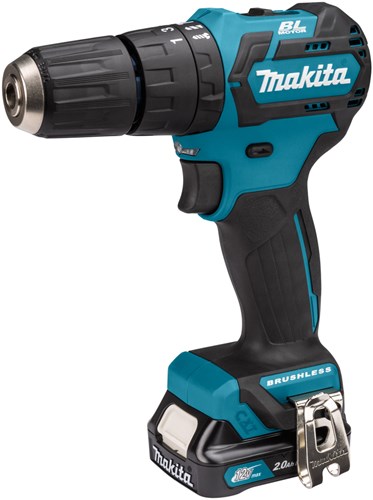 Load image into Gallery viewer, Makita hp332dsaj 10,8v klopboor- schroefmachine 2,0 ah accu (2 st), lader, mbox - hp332dsaj