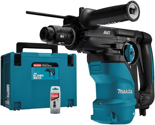 Afbeelding laden in galerijviewer, Makita hr3012fcj | combihamer | 230v | sds-plus | 3,9j | wisselbare boorkop | in mbox - hr3012fcj