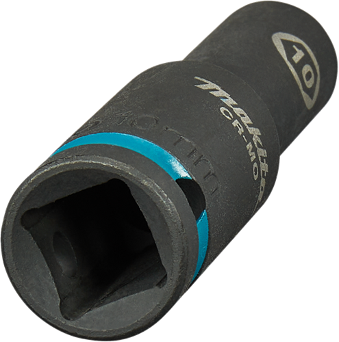 Load image into Gallery viewer, Makita krachtdop impact black, 1 2 10mm lang - e-16411