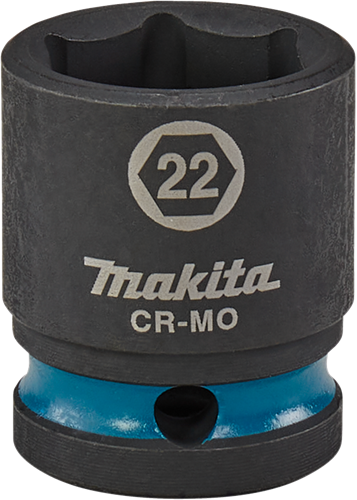 Afbeelding laden in galerijviewer, Makita krachtdop impact black, 1 2 22mm - e-16184