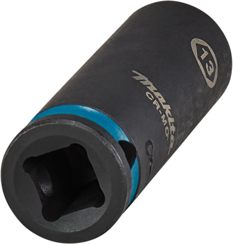 Load image into Gallery viewer, Makita krachtdop impact black, 3 8 13mm lang - e-16302