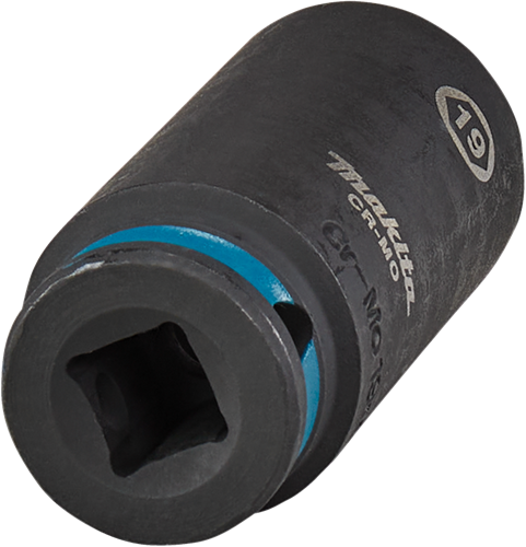 Afbeelding laden in galerijviewer, Makita krachtdop impact black, 3 8 19mm lang - e-16368