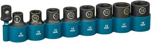 Load image into Gallery viewer, Makita krachtdopset impact black, 1 2 9-dlg - e-16645