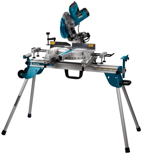 Load image into Gallery viewer, Makita ls1018lnx4 | afkortzaag | 1430w | 260 mm + debwst06 onderstel - ls1018lnx4