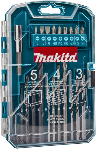 Load image into Gallery viewer, Makita accessoires boor- schroefbitset 22-delig - p-44002 - p-44002
