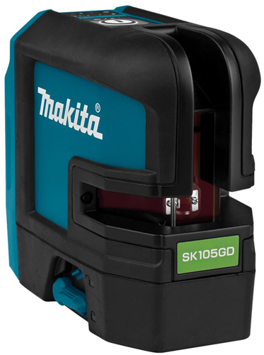 Afbeelding laden in galerijviewer, Makita sk105gdz kruislijn laser groen | zonder accu's en lader, in doos met tas - sk105gdz